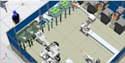 do your simulation using robotstudio for abb robots