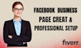 do facebook business page setup and optimize proffessionally