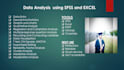 data analysis, interpretation and visualization using spss and excel