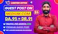 write and publish article on premium website quality guest post