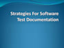 help you create test plan