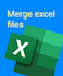merge the data in ms excel