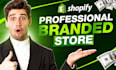 create a profitable shopify dropshipping store or website