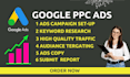 set up google ppc ads campaign and management