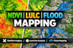 create ndvi, lulc, and land cover maps using satellite imagery