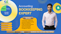 do bookkeeping in quickbooks, xero, zoho books, and wave