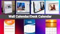 design professional wall calendar , desk calendar
