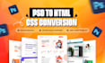 psd to html, figma to html, image to html
