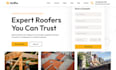 design stunning roofing website roofing contractor website