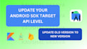 update your android sdk to API level 33 or 34