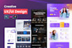 homepage design figma design website wireframe design mockup website ui design