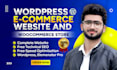 design wordpress ecommerce website and woocommerce store
