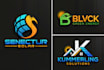 design eco energy, electrical, power and solar logo