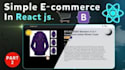 develop a professional ecommerce store with reactjs