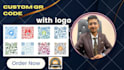 design a custom qr code with your logo, qr code generator, qr code maker