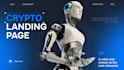 create crypto landing page and meme coin website