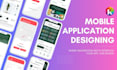 create mobile app screens design