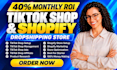 setup tik tok shop, shopify dropshipping, tiktok shop manager, shopify website