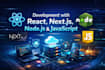 do web app development with react next js node js