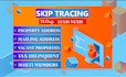 real estate skip tracing and llc skip tracing in bulk