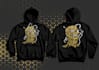 do hoodie mockups with your artwork professionally
