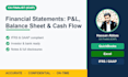 prepare financial statements, profit and loss and balance sheet