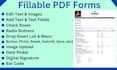 create a fillable PDF form or design a fillable PDF form