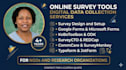 design online survey forms using kobotoolbox, odk and redcap