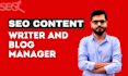 be your blog manager and SEO website content writer