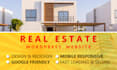 create real estate website design, real estate website