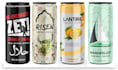 do energy drinks, beer cans, soda, wine, juice label design