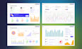 create website dashboard UI UX design