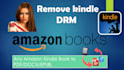 drm convert kindle book to PDF and word