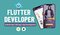be your flutter developer for mobile app development android app and ios app
