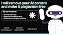 remove your ai content and make it plagiarisim free