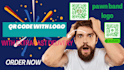 logo design qr code generator,custom qr code maker