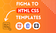 make modern html,css,bootstrap, tailwind website template