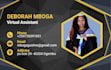 be your virtual assistant for data entry and office tasks
