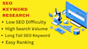 do the best keyword research for your website
