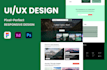 design professional figma website mockups, UI UX, and custom landing pages