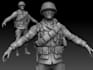 3d character modeling for games or printing high details