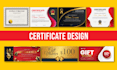 do certificate, gift certificate, voucher, coupon design
