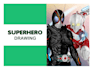 draw superhero, tokusatsu kamen rider, ultraman or mecha