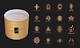 do candle logo design, candle label design, layout design