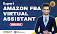 be your amazon fba virtual assistant for amazon fba, fbm  and amazon ads manager