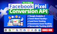 fix or setup facebook pixel conversion API and ga4 server side tracking with GTM