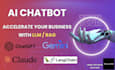 develop ai chatbot with llm, rag, chatgpt, langchain, openai