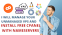manage your unmanaged vps and install cpanel