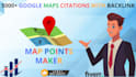 supercharge your local SEO and gmb ranking with 5000 high quality maps citations