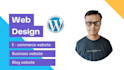 craft a responsive wordpress website design for you